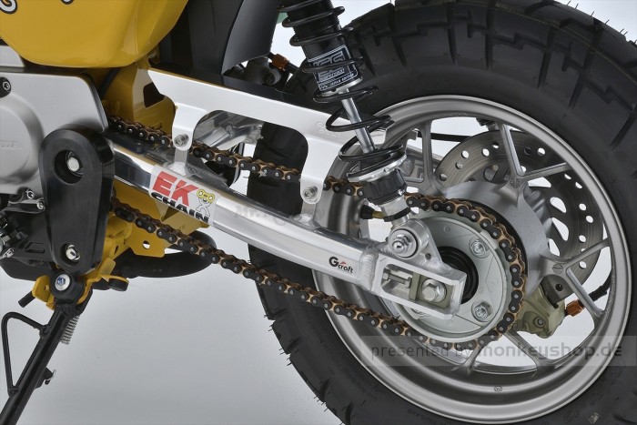 G-Craft Kettenschutz Aluminium f. G-Craft Schwinge Monkey 125