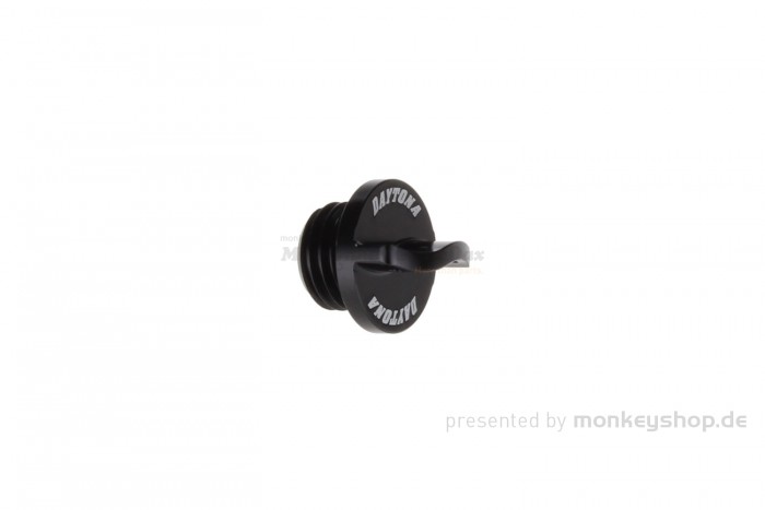 Daytona Öl Einfüll Deckel M20 x P2.5 Aluminium schwarz eloxiert