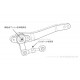 G-Craft Schalthebel Alu CNC + Rose Joint Schaltgestänge f. Monkey 125