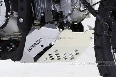Kitaco Unterfahrschutz Aluminium silber eloxiert f. Monkey 125