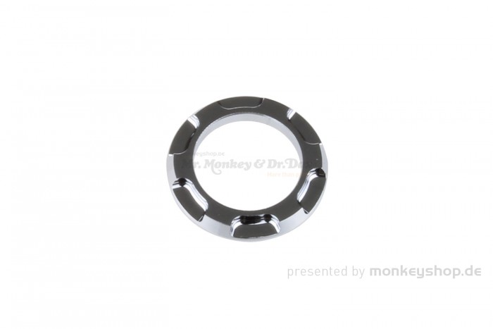 Kitaco Zündschlossring CNC Alu silber eloxiert f. MSX