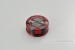 Daytona Deckel Behälter Bremsflüssigkeit "TKM" für NISSIN 38mm 2-farbig eloxiert rot schwarz