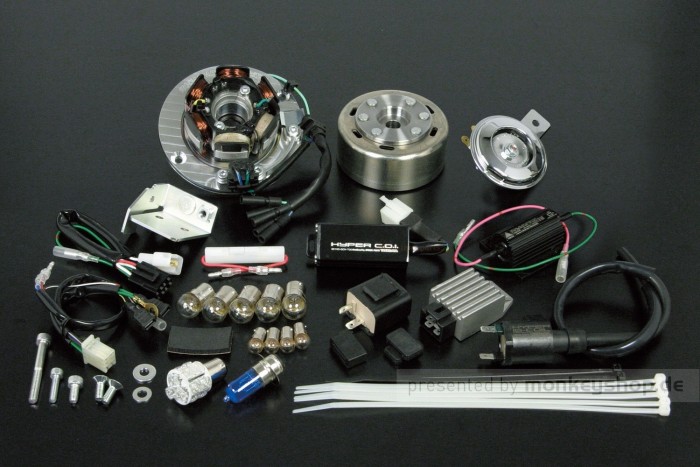 Takegawa Super Street Outer Rotor 12 V CDI Zündung Umbausatz f. 6 V Unterbrecherzündung