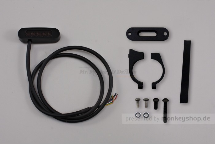 Daytona Alpha LED Kontrollleuchteneinheit schwarz