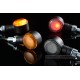 Daytona D-Light SOL-W LED-Blinker Paar integr. Rücklicht Bremslicht (schwarz matt / smoke)