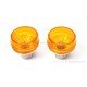 Takegawa "BLAZE" Blinker Glas orange m. Glühlampen f. Monkey
