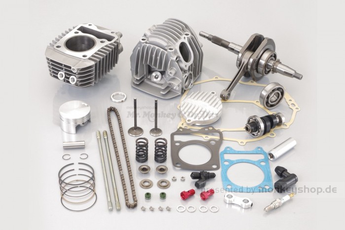Kitaco NEO Big Bore Kit 164cc silber f. MSX + Monkey 125