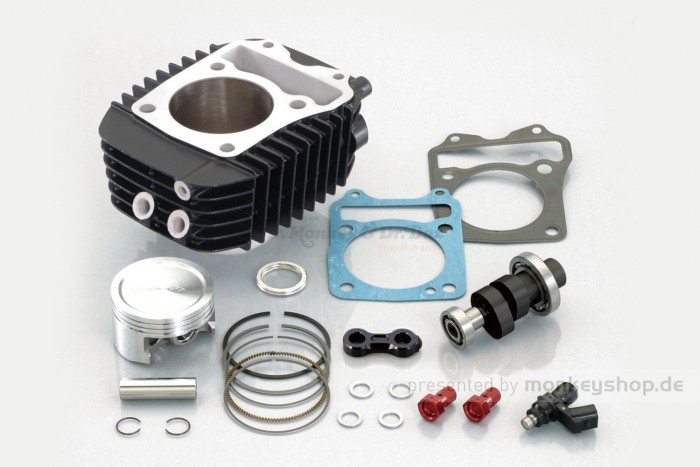 Kitaco Light Big Bore Kit 181cc schwarz Type-1 f. MSX + Monkey 125