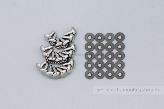 Daytona Sitzbank Nieten 12x4x13.5