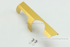 Kettenschutz Aluminium gold eloxiert f. Monkey 125