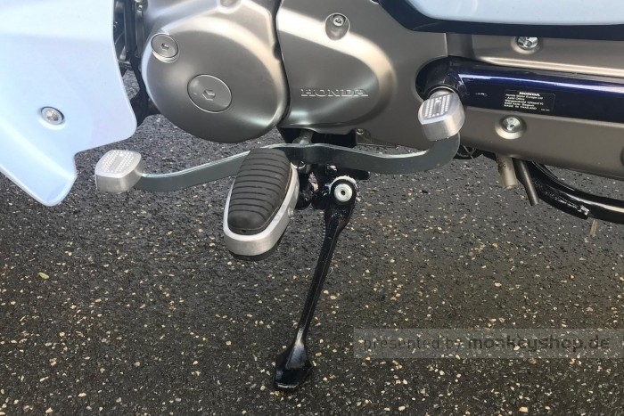 Honda Fußrastenanlage mit Seitenständer f. Super Cub 125