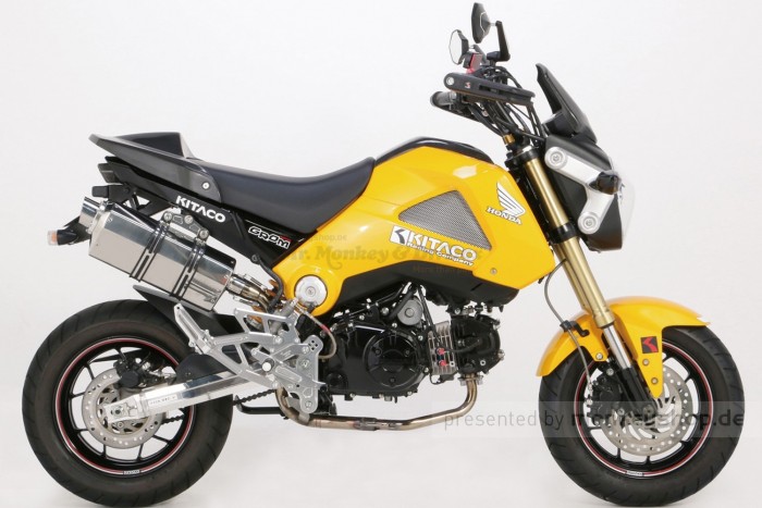 Kitaco Extreme-R Edelstahl Auspuffanlage f. MSX JC61