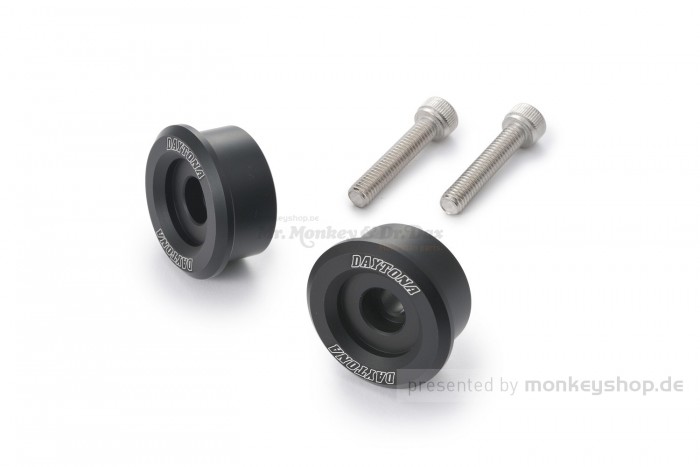 Daytona "D-MIRROR" Lenkerenden Spiegel Adapter Suzuki schwarz