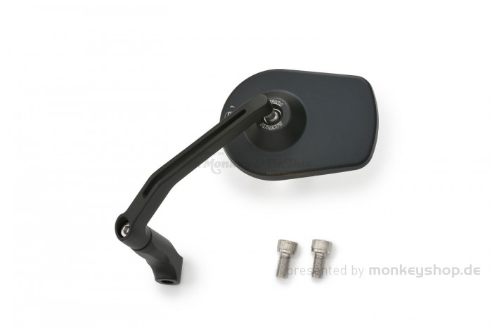 Daytona "D-MIRROR-5" Aluminium Seitenspiegel schwarz PAN