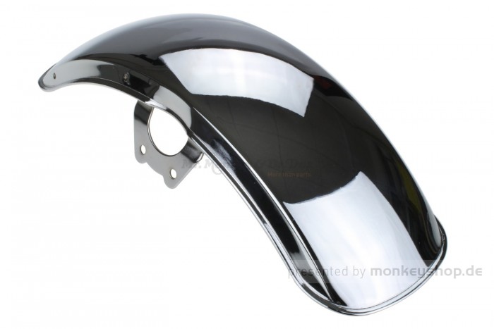 Schutzblech vorn chrom gebördelt f. Dax 12 Volt