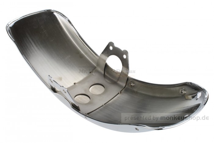 Schutzblech vorn chrom gebördelt f. Dax 12 Volt