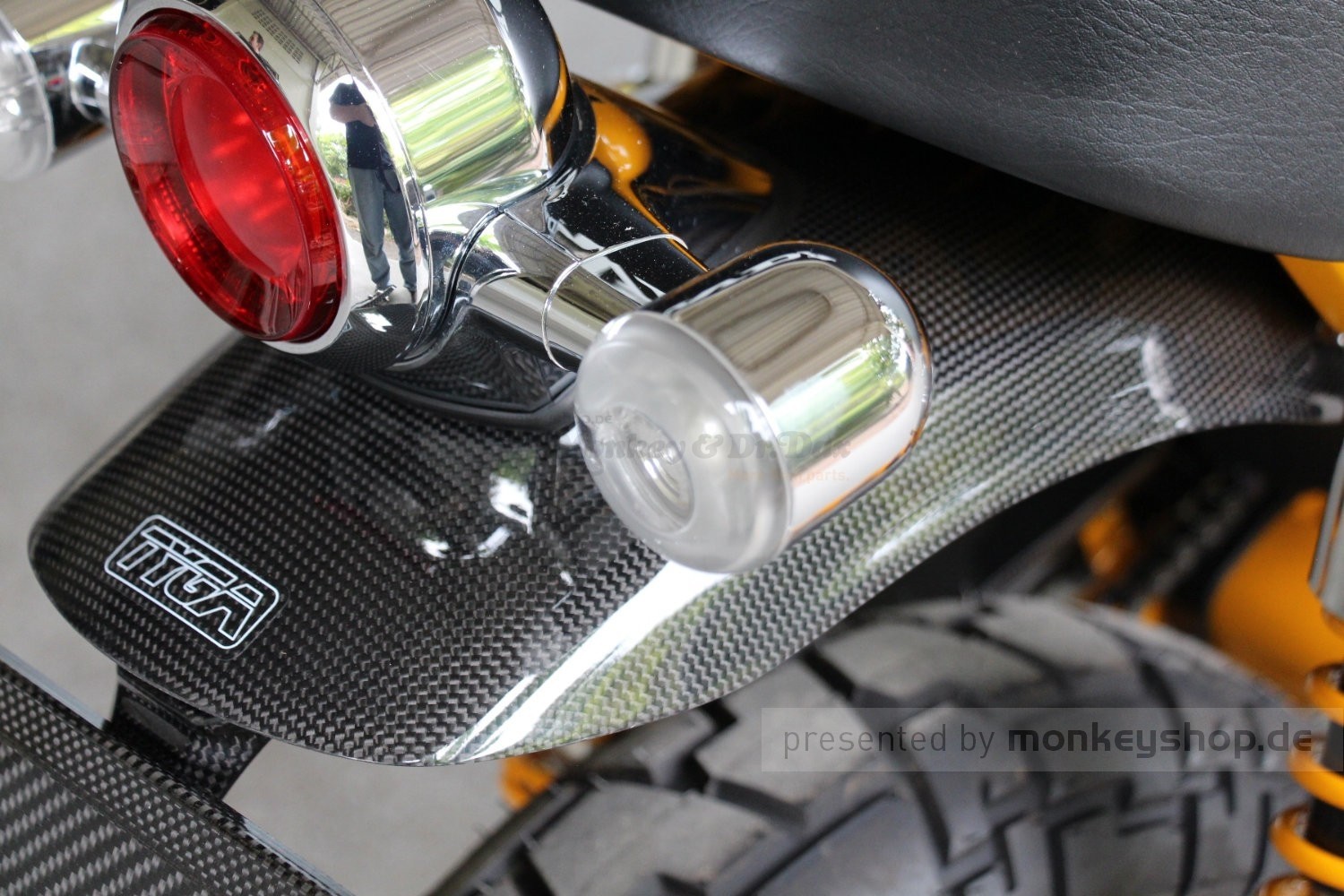 TYGA Carbon Schutzblech hinten f. Monkey 125