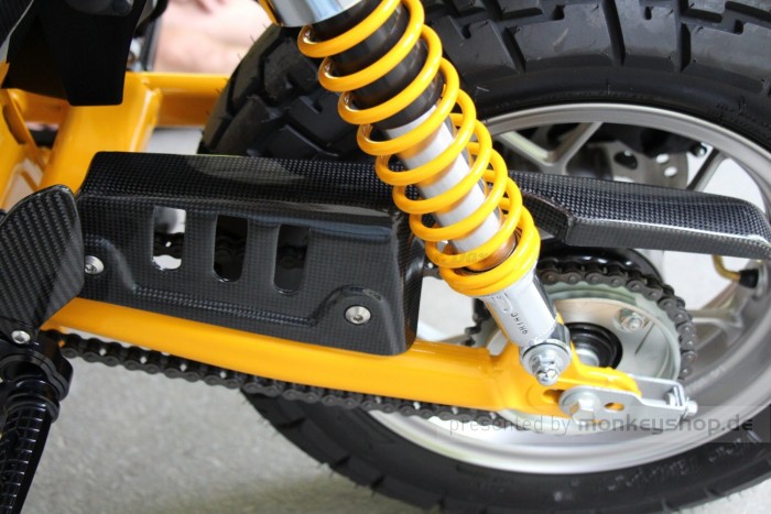 TYGA Carbon Kettenschutz f. Monkey 125