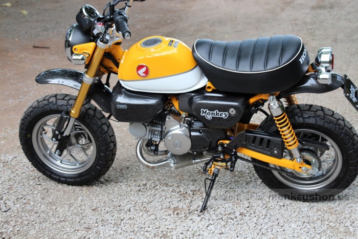 TYGA Carbon Luftfilterabdeckung Airbox Cover Set f. Monkey 125