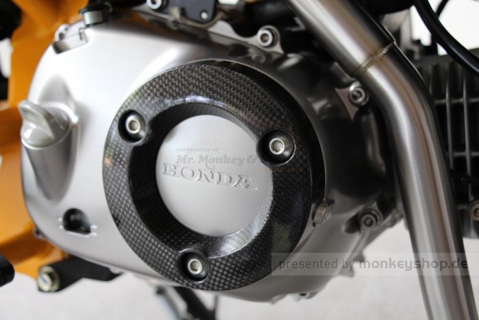 TYGA Carbon Schutz Kupplungsdeckel Engine Cover f. Monkey 125 JB02
