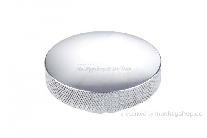 Tankdeckel Aluminium CNC silber f. Replika Monkey