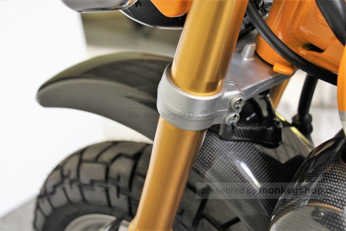 TYGA Carbon Schutzblech Halterung vorn f. Monkey 125