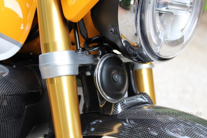 TYGA Carbon Schutzblech Halterung vorn f. Monkey 125