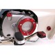 Kitaco Schutz f. Kupplungsdeckel Alu CNC rot eloxiert f. Monkey 125 JB02 + Super Cub 125 JA48