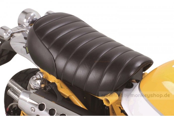 Takegawa Sitzbank flach Typ Tuck Roll schwarz f. Monkey 125