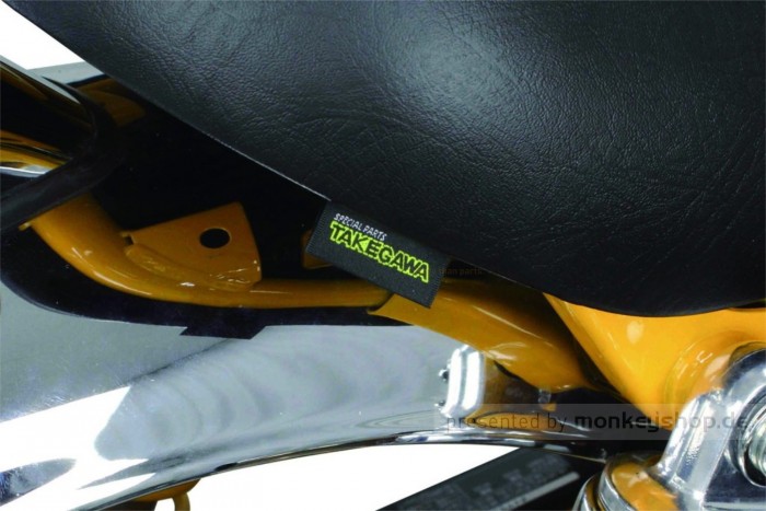 Takegawa Sitzbank flach Typ Tuck Roll schwarz f. Monkey 125