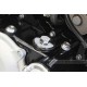 Takegawa Kupplungsdeckel schwarz silber f. MSX JC61 JC75 + Monkey 125 JB02