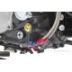 Takegawa Kupplungsdeckel schwarz silber f. MSX JC61 JC75 + Monkey 125 JB02