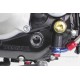 Takegawa Kupplungsdeckel schwarz silber f. MSX JC61 JC75 + Monkey 125 JB02