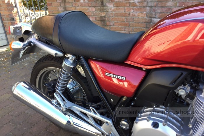 Daytona Cozy Seat Typ Caferacer Sitzbank +10 mm f. CB 1100 schwarz