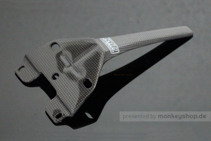 TYGA Carbon Kennzeichenhalter Licenseplate holder tidy f. Monkey 125