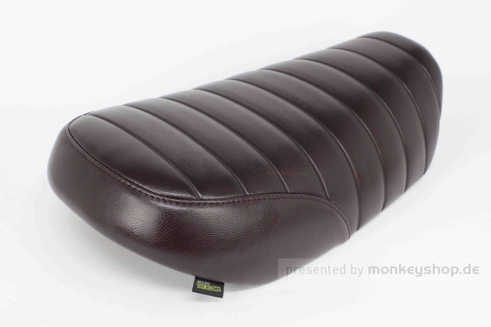 Takegawa Sitzbank flach Typ Tuck Roll dunkelbraun f. Monkey 125
