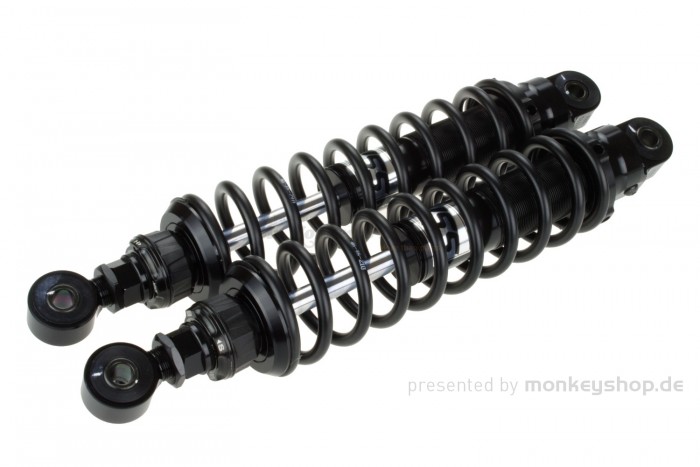 YSS Gasdruck Stoßdämpfer Paar 90-120kg schwarz mit ABE f. Monkey 125