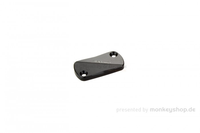 Cover Deckel Bremspumpe CNC Alu schwarz eloxiert f. Monkey 125 + MSX