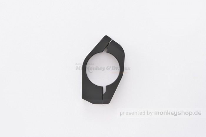 Daytona Gabel Klemmen Set 35mm Aluminium schwarz zur Blinker Montage M8