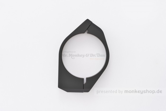 Daytona Gabel Klemmen Set 57mm Aluminium schwarz zur Blinker Montage M8