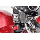 Daytona Universalhalter Lenkerklemme Aluminium silber eloxiert