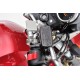 Daytona Universalhalter Lenkerklemme Aluminium silber eloxiert