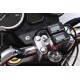 Daytona Universalhalter Lenkerklemme Aluminium silber eloxiert