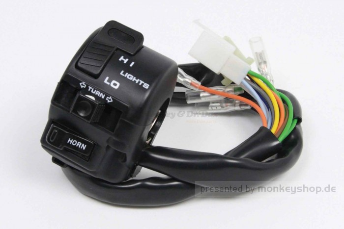 Takegawa Schaltereinheit Armatur links f. Monkey 12V