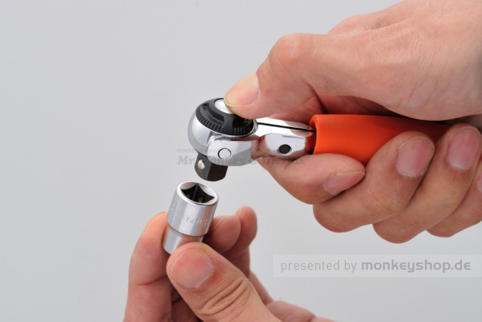 Daytona T-Griff Drehkopf Ratsche 3/8"