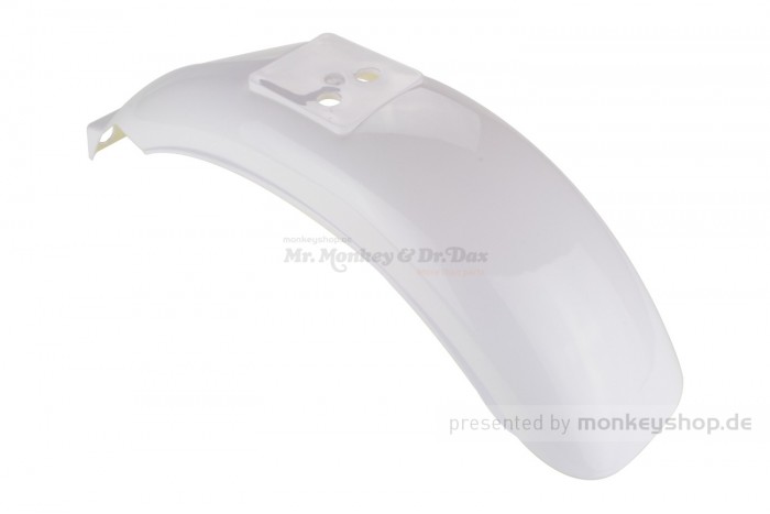 Schutzblech Kunststoff weiß hinten f. Monkey + Gorilla
