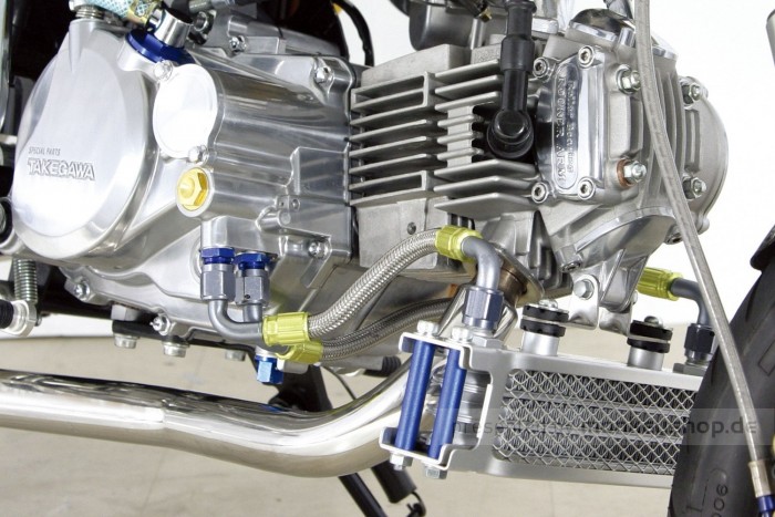 Takegawa Öl Kühler Montagesatz f. Super Head +R 2 Valve