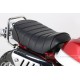 Kitaco Sitzbank Typ Tuck Roll schwarz mit schwarzem Keder f. Monkey 125