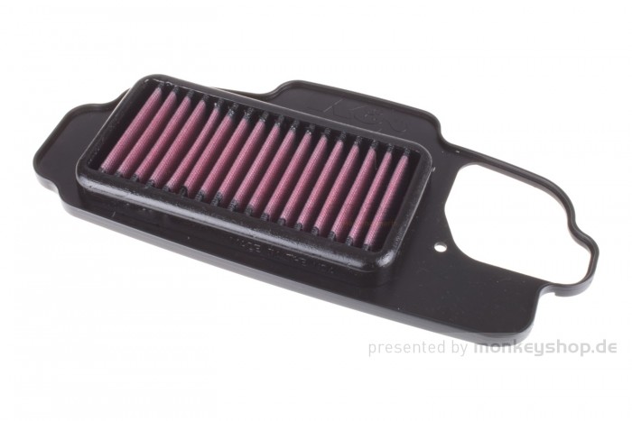 K&N Sport Luftfiltereinsatz für orig. Luftfiltergehäuse Honda Monkey 125