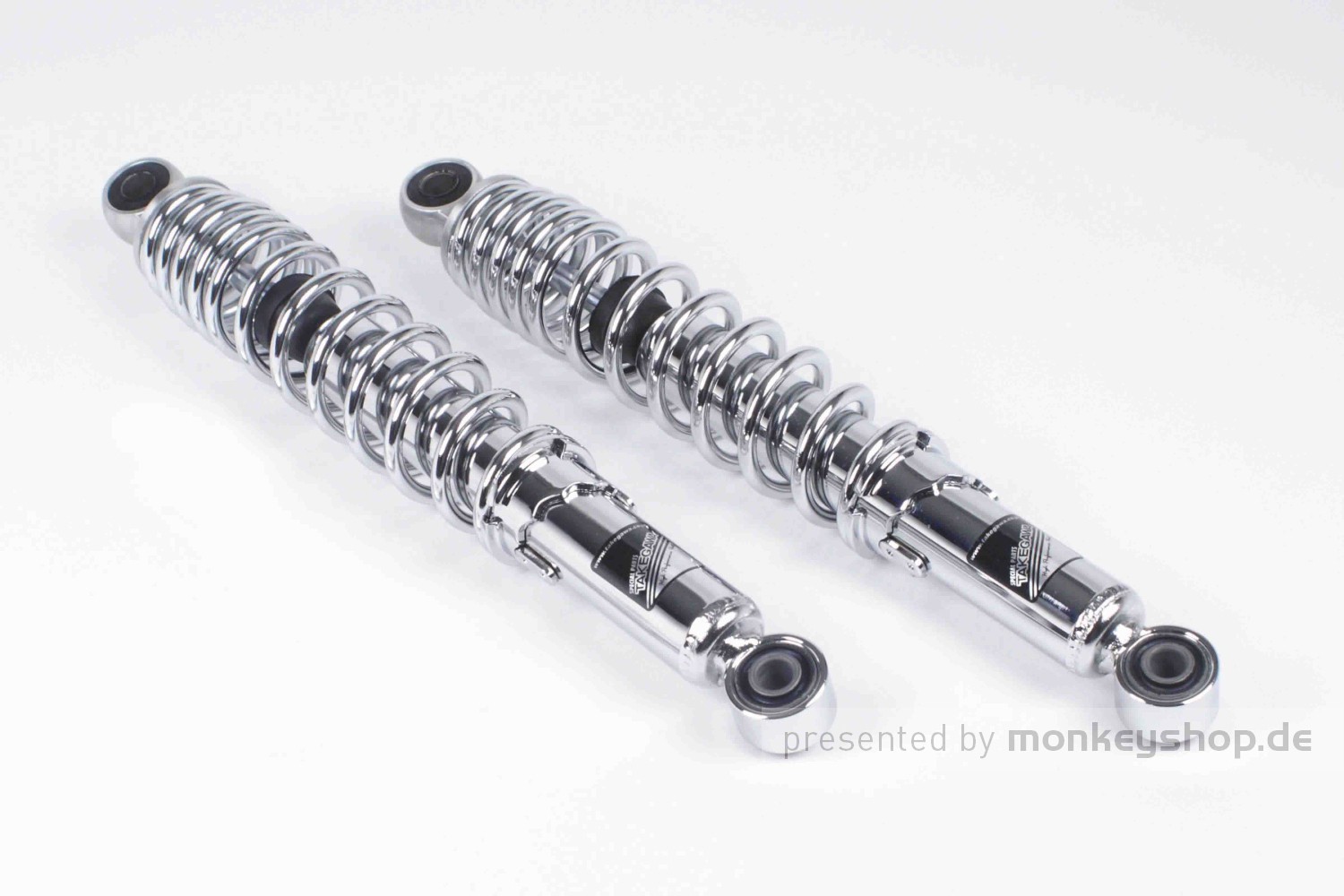 YSS Mono Stoßdämpfer Für Vespa PX 125 – Einstellbar, 255 Mm Länge, Mit Federvorspannung, Für 1984–1998 Modelle
